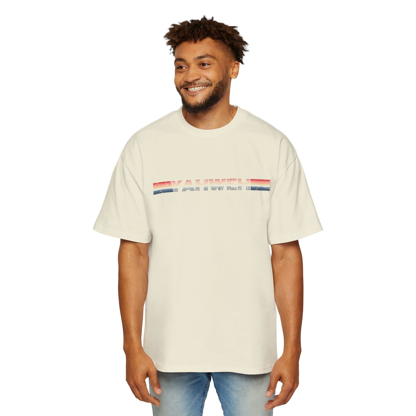 Retro Yahweh Oversized Tee