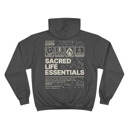 Scared Life Essentials Champion Hoodie