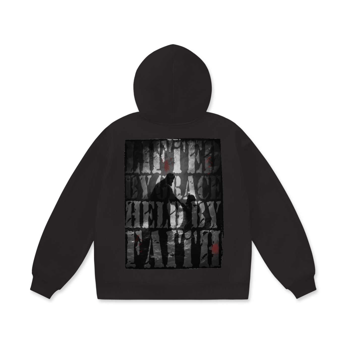 LIFTED BY GRACE Oversized Hoodie